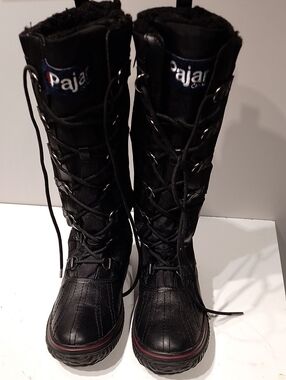 Pajar Women's Grip Zip Waterproof Lace-Up Winter Boots